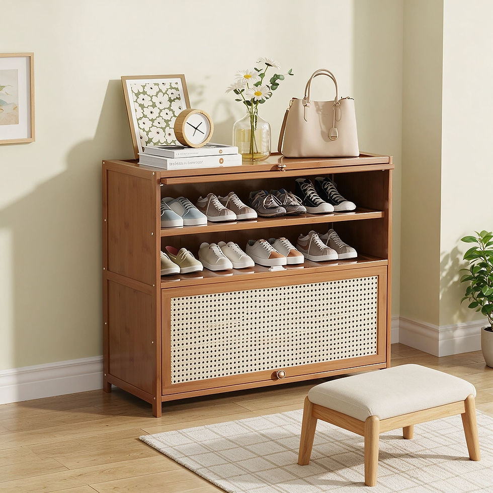 Hình thu nhỏ: SOCE074 - BambooLoom Grand Entry Shoe Cabinet