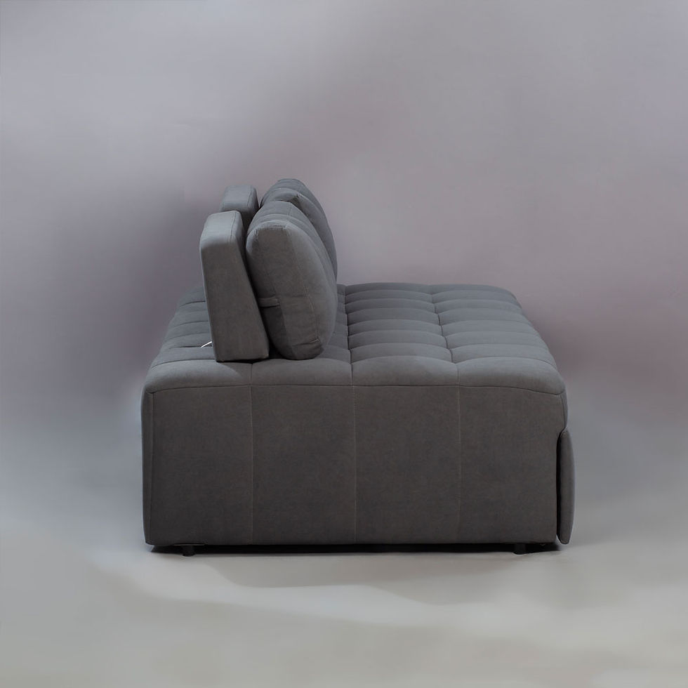 縮圖：SOB022 - Modern Minimalist Cream Cloud Sofa