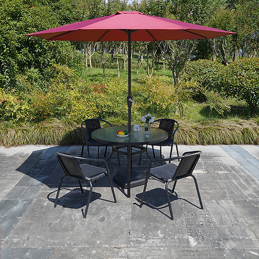 cosco patio umbrella SunVilla 12 ft. Square 3-Tier Cantilever Umbrella