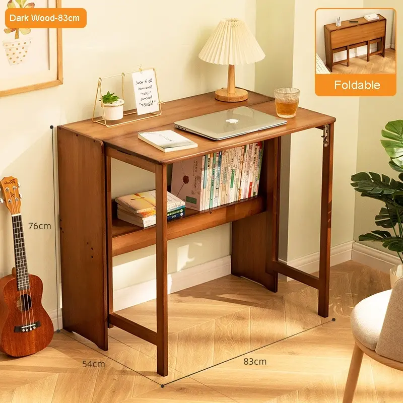 サムネイル： CD010 - Multi-Functional Foldable Bamboo Table – Space-Saving Table