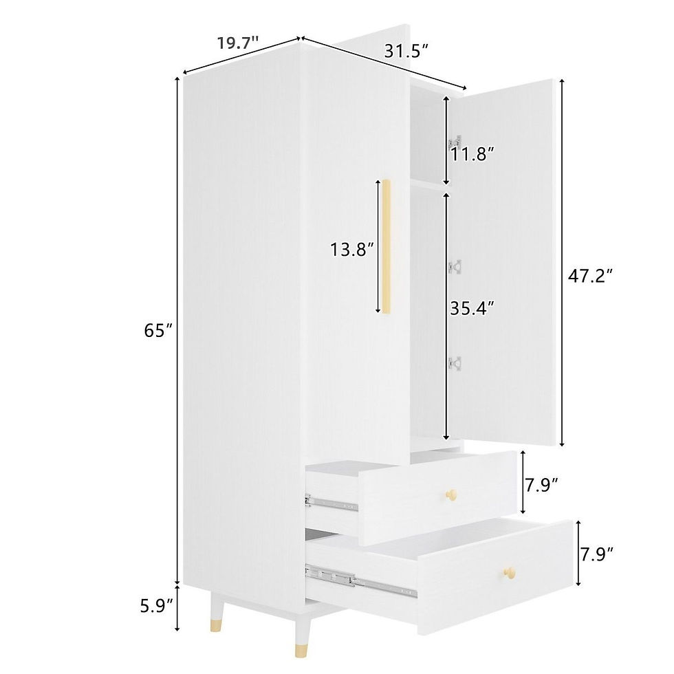 Hình thu nhỏ: CC028 - Sleek Space Saving Wardrobe Minimalist Design Maximum Storage