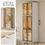 Hình thu nhỏ: CC054 - Multi-Layer Plastic Wardrobe Closet – Modular Hanging & Storage Cabinet