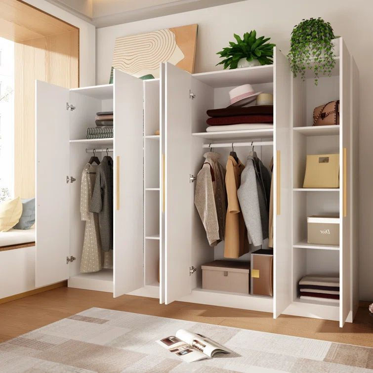 Thumbnail: CC027 - Modern Simple Wooden Wardrobe