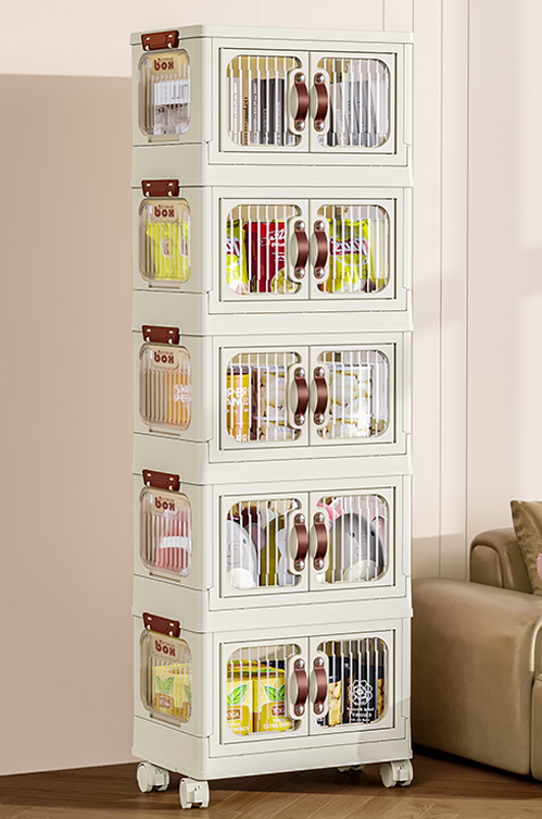 サムネイル： BS035 - Installation-Free Plastic Multi-Layer Storage Cabinets
