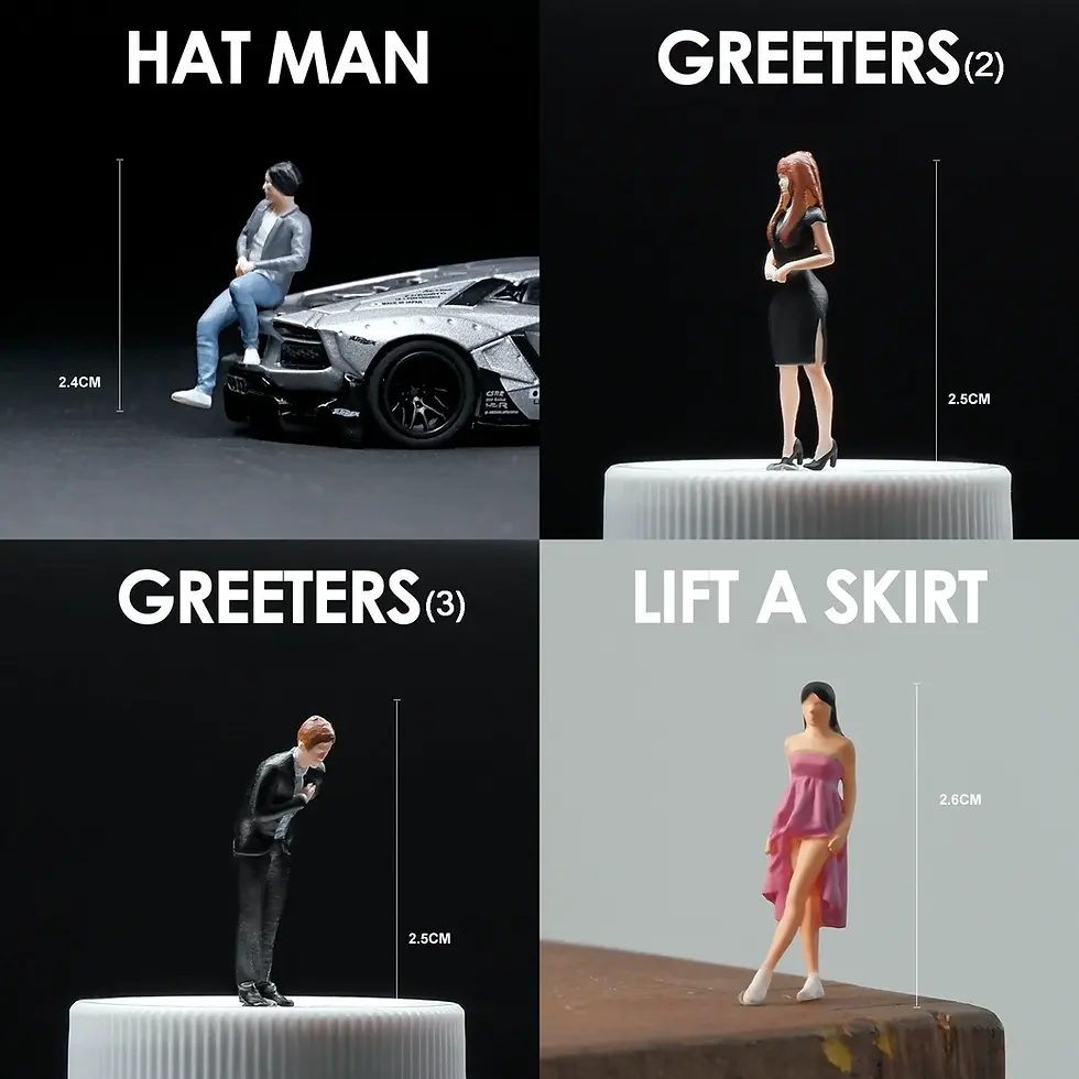 縮圖：TOY002 - Realistic 3D Miniature Figurine Props for Mini Scene Building