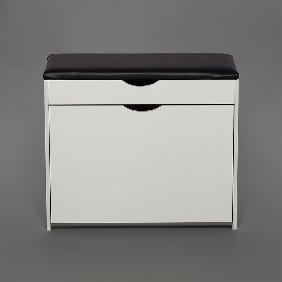 Hình thu nhỏ: SOCE012 -  Craftsman Shoe Storage bench with Long Bench Seat