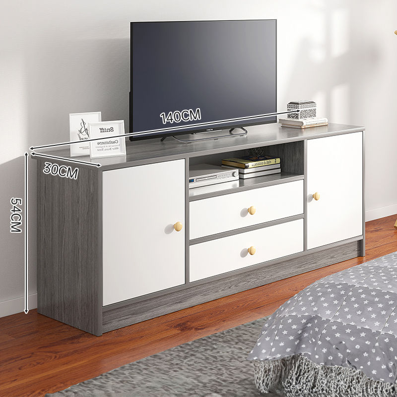 Hình thu nhỏ: TV009 - Modern TV Stand with Storage Drawer & Cabinet
