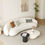 Hình thu nhỏ: SOB033 - Trendy Minimalist Cloud Curve Sofa