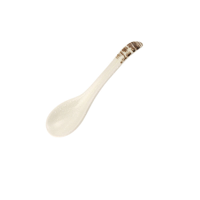 섬네일: SPOON001 - Japanese Vintage Ceramic Soup Spoon