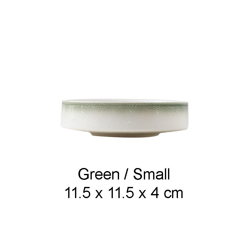 サムネイル： DISH002 - Creative Frosted Ceramic Bowl & Deep Plate