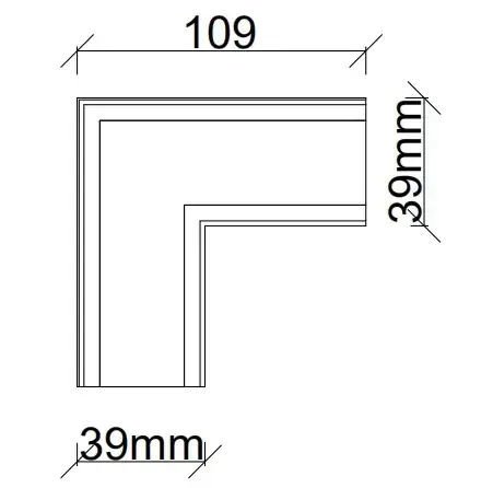 Miniature : TS-L/CORNER-BK/WH