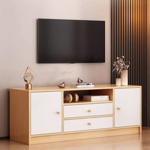 TV009 Modern TV Stand with Storage Drawer Cabinet Pro Lite All
