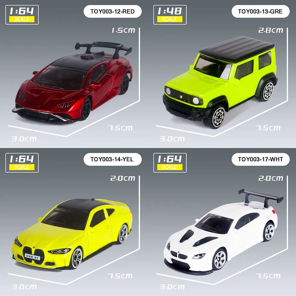 サムネイル： TOY003 - Diecast Car Model Collection – Realistic Miniature Vehicles