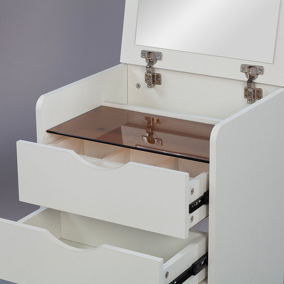 サムネイル： DR011 - Flip-Top Dresser Multi-Function Cabinet Small Storage