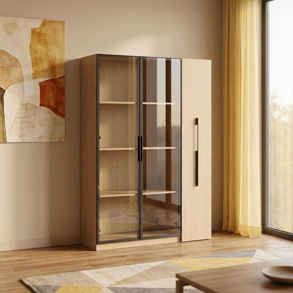 Thumbnail: BS054 - Modern Nordic Display Cabinet & Storage