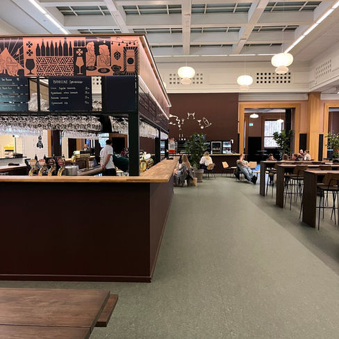 Banken Foodhall Aarhus Denemarken