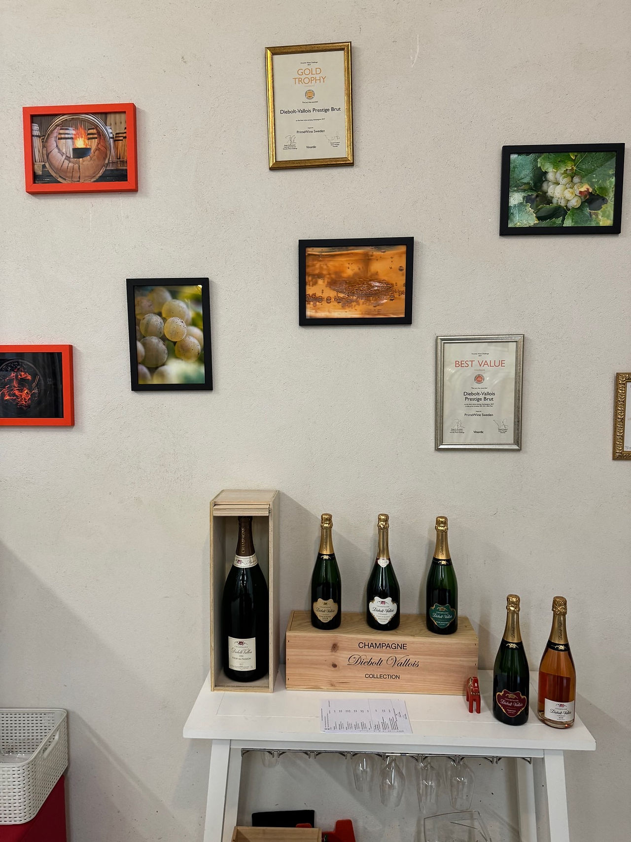 Champagnehuis Pierre Moncuit in Le Mesnil-sur-Oger