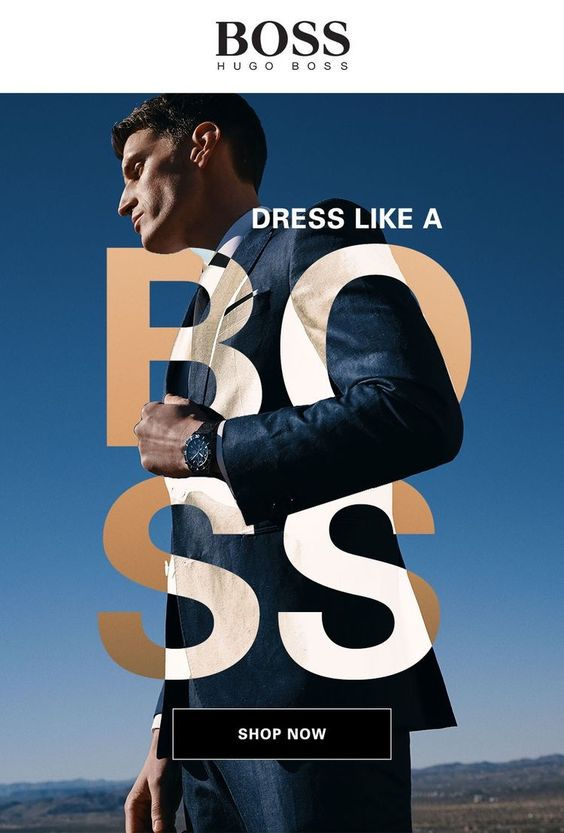 Hugo Boss (Creative Writing Layout)