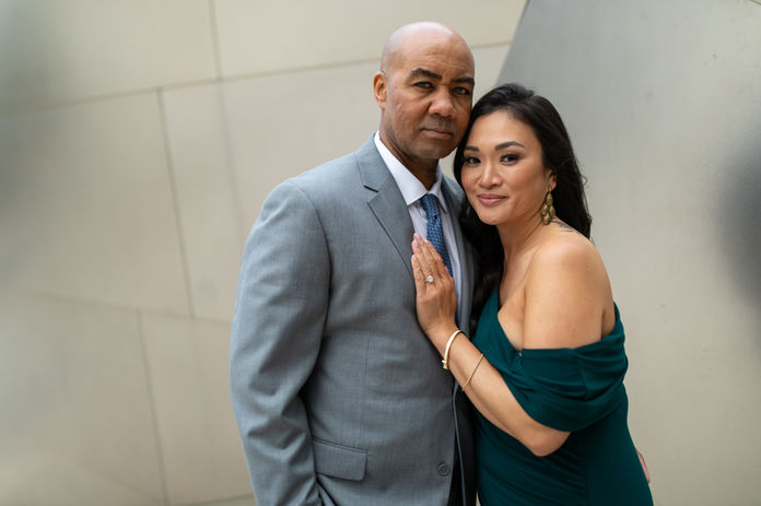 Downtown LA Engagement Photography