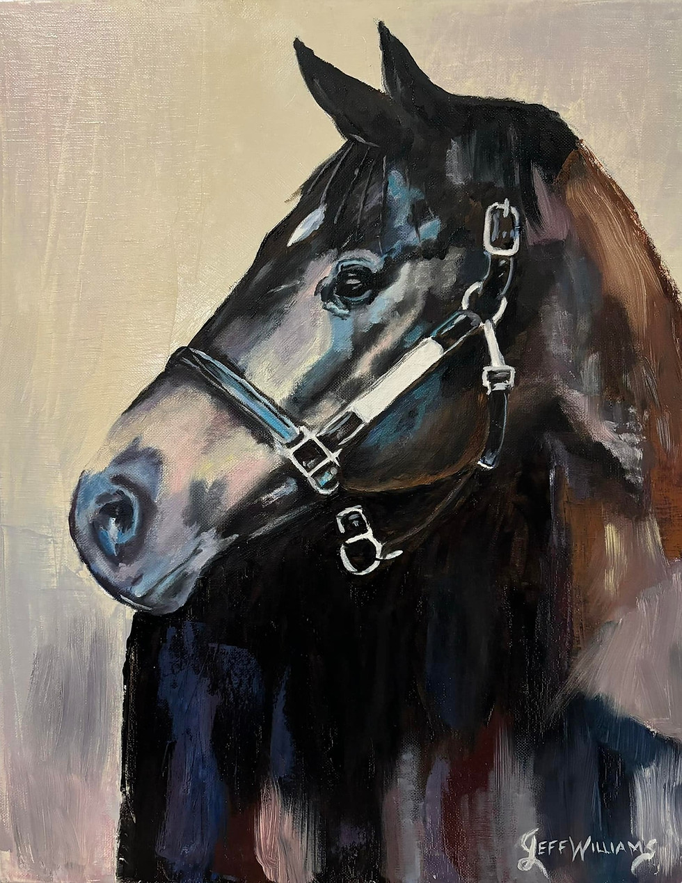 Abstract Steed — horse animal fine art print by Jeff Williams | River Horse Art Gallery