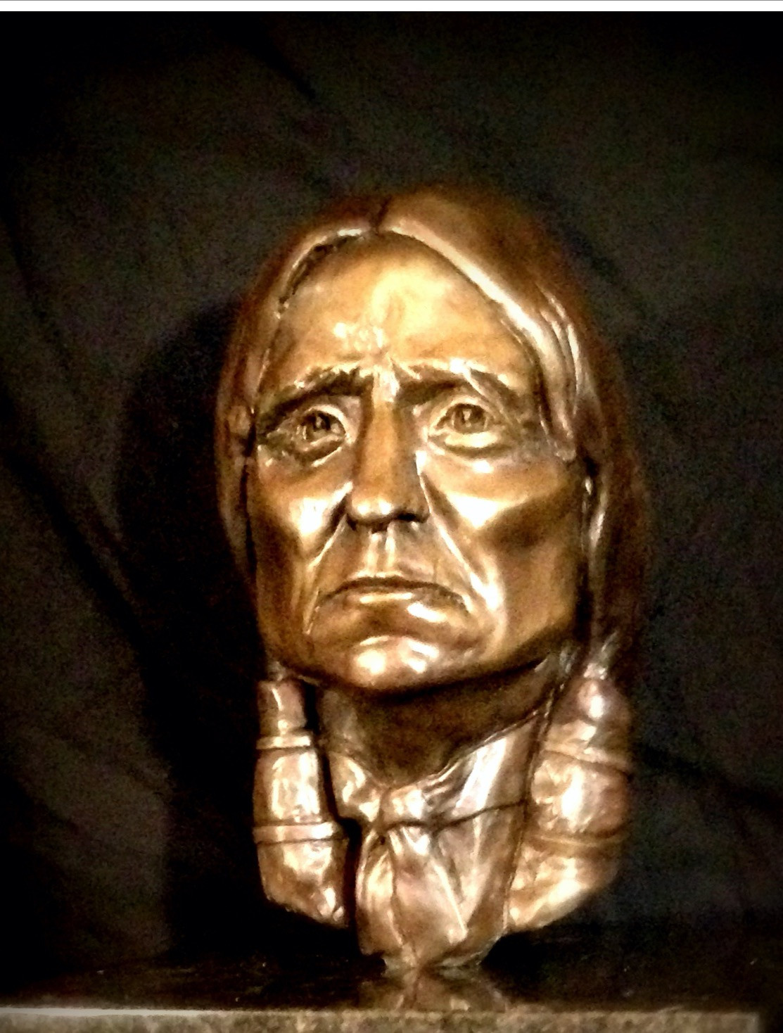 Quanah Parker — original western native american bronze sculpture by Jeff Williams | River Horse Art Gallery