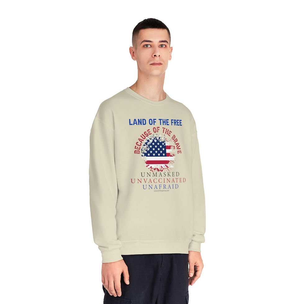 Thumbnail: Land of the Free Crewneck Sweatshirt
