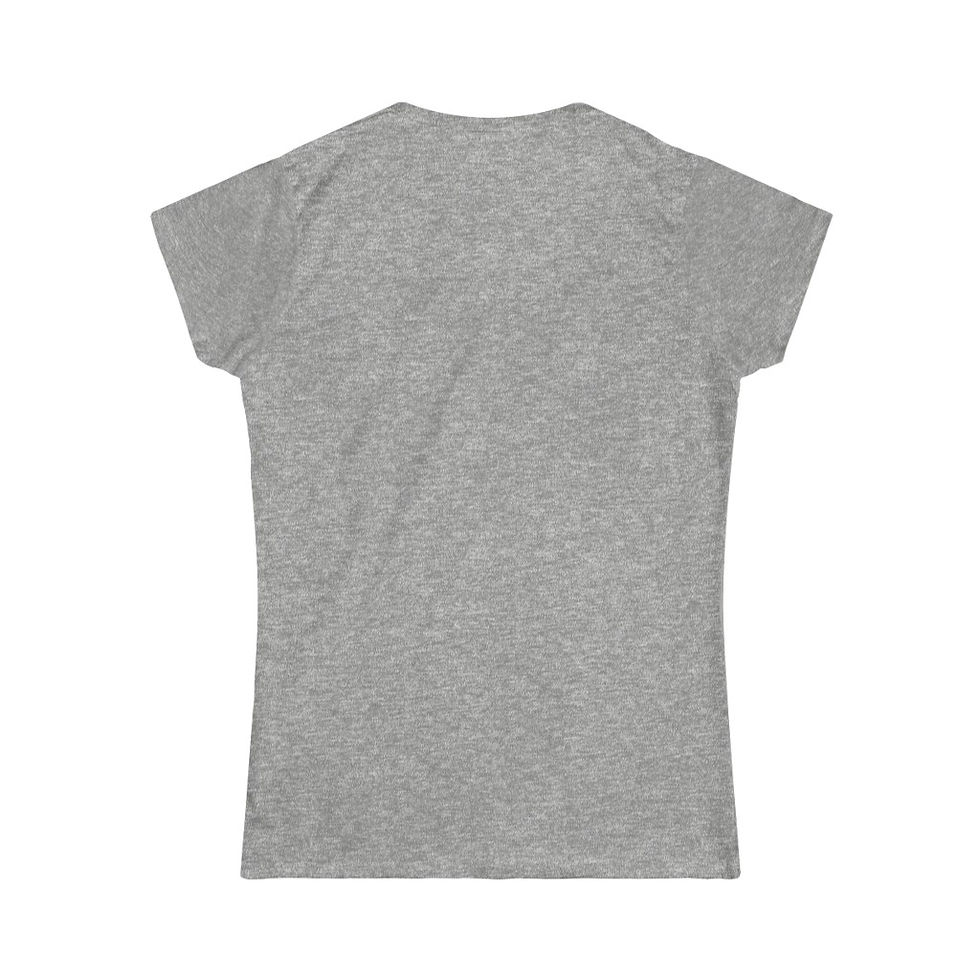 Thumbnail: Women's Junior Fit Softstyle Tee- Faith & Freedom