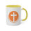 Thumbnail: Butterfly Mug,  (orange) 11oz