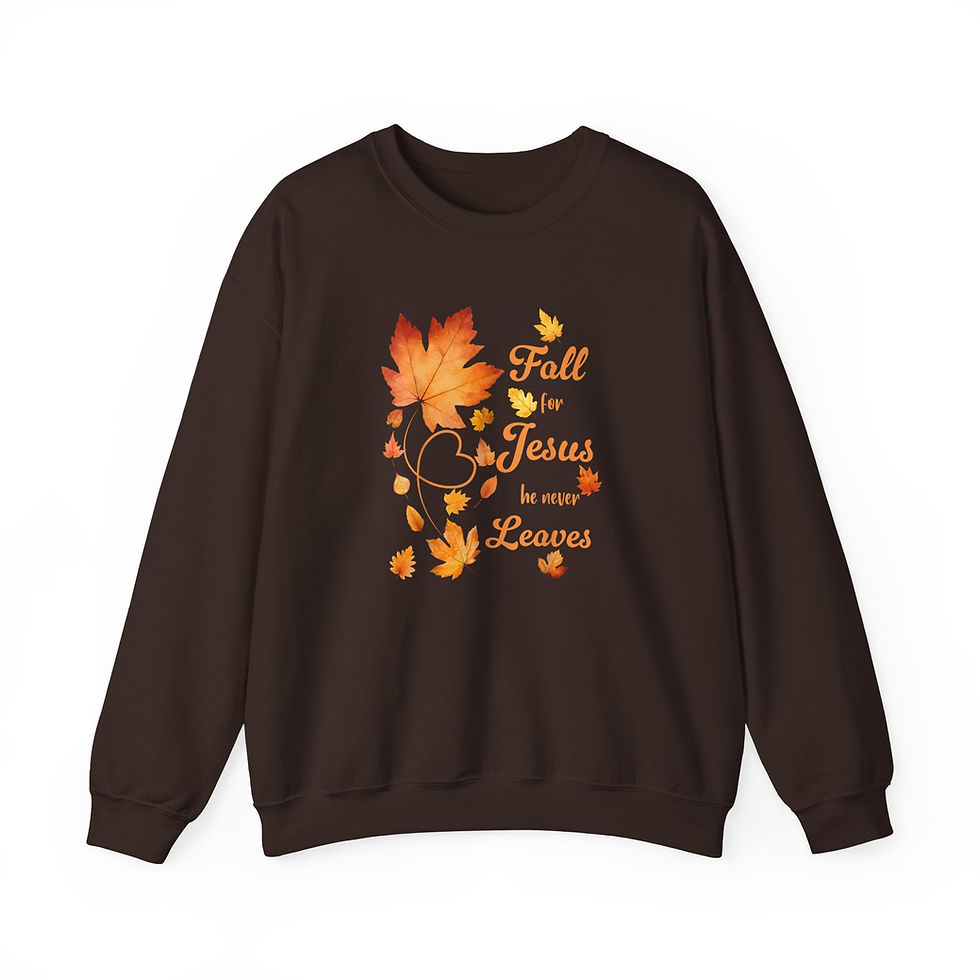 Thumbnail: Fall for Jesus Crewneck – Cozy, Faith-Filled Comfort for Every Season