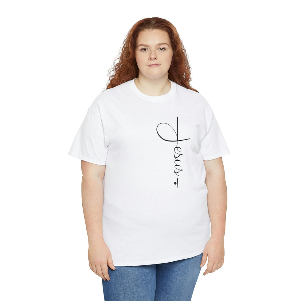 Thumbnail: Jesus Unisex T-shirt (side script)