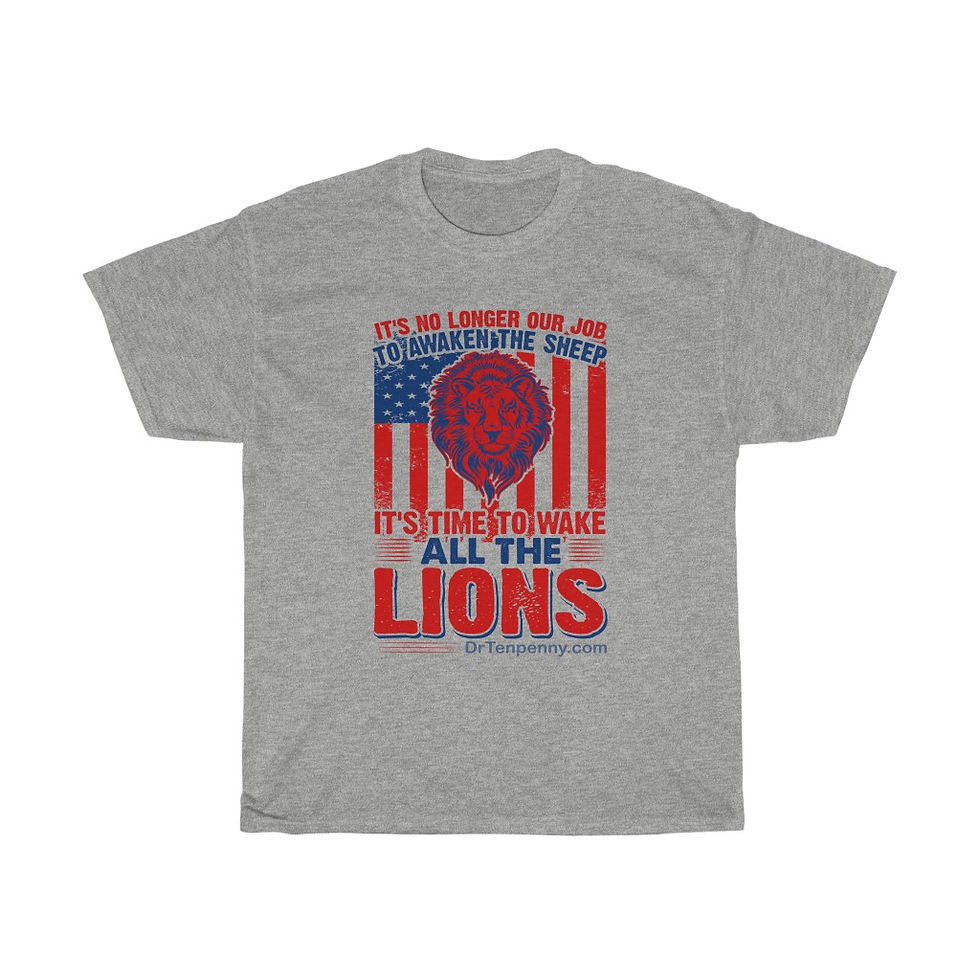 Thumbnail: Lions- Men's Heavy Cotton Tee