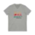 Thumbnail: Peace, Love, & Jesus  V-Neck Tee
