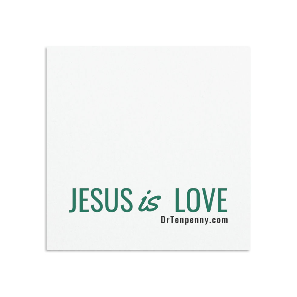 Thumbnail: Jesus is LOVE Necklace