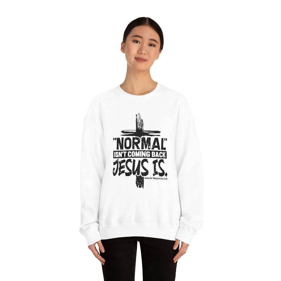 Thumbnail: Jesus is Coming! Crewneck Sweatshirt