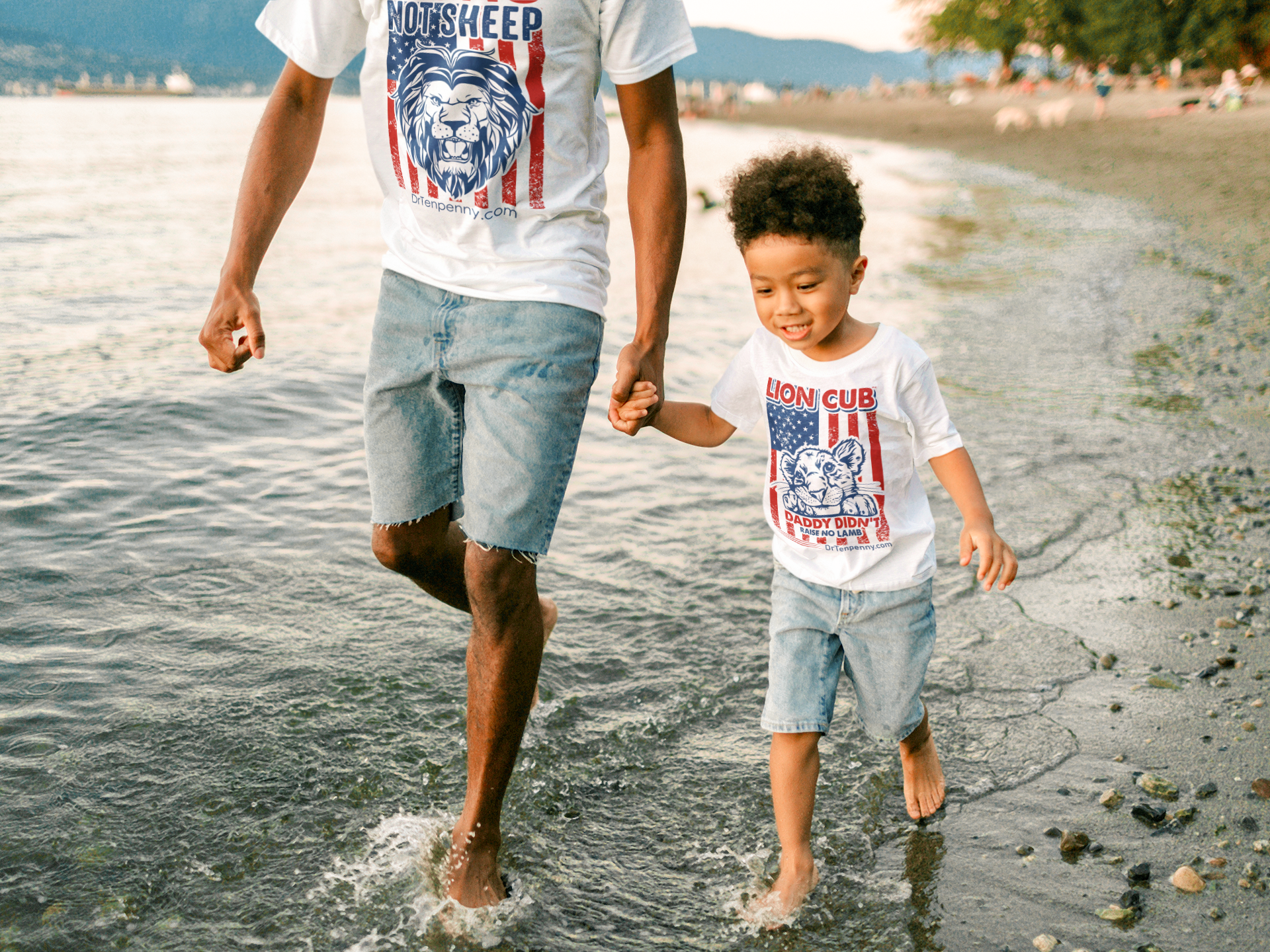 Toddler- Daddy's Lion Cub- Fine Jersey Tee