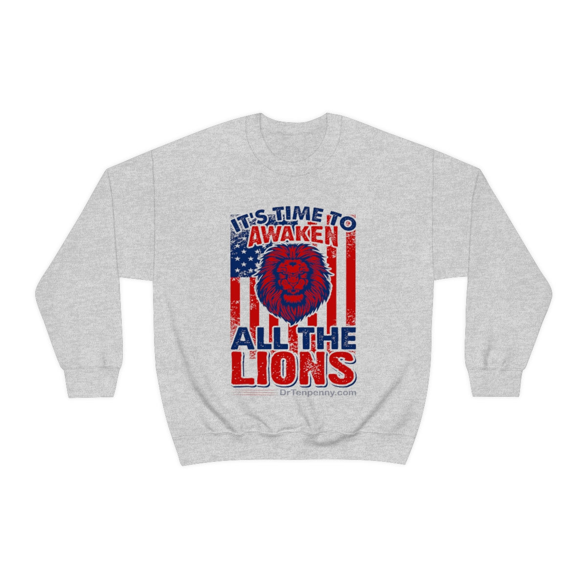 Heavy Blend™ Crewneck Sweatshirt-  Awaken Lions