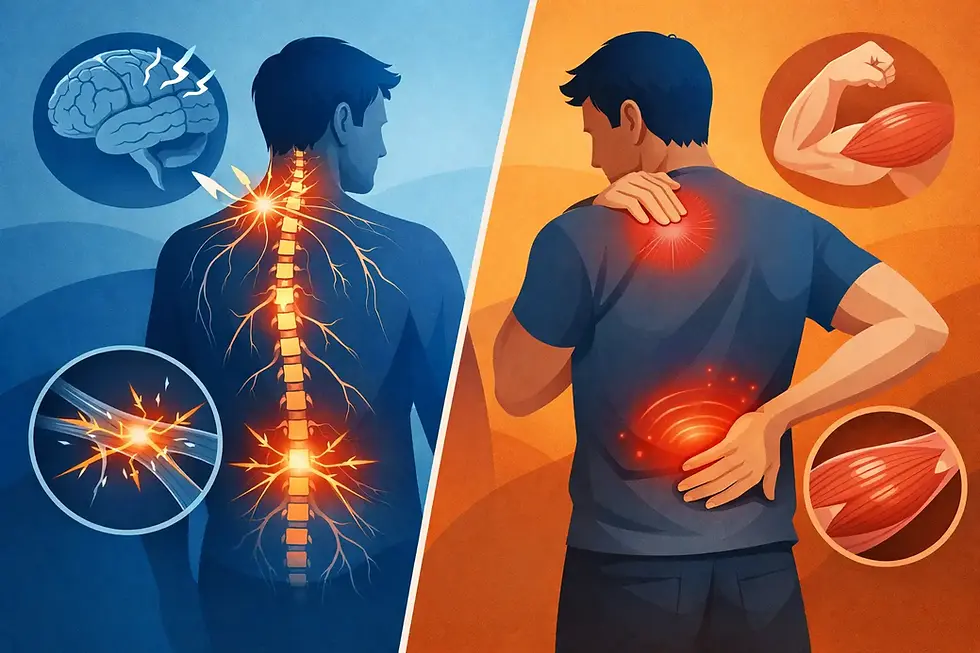 Dolor neuropático o muscular: cómo distinguirlos