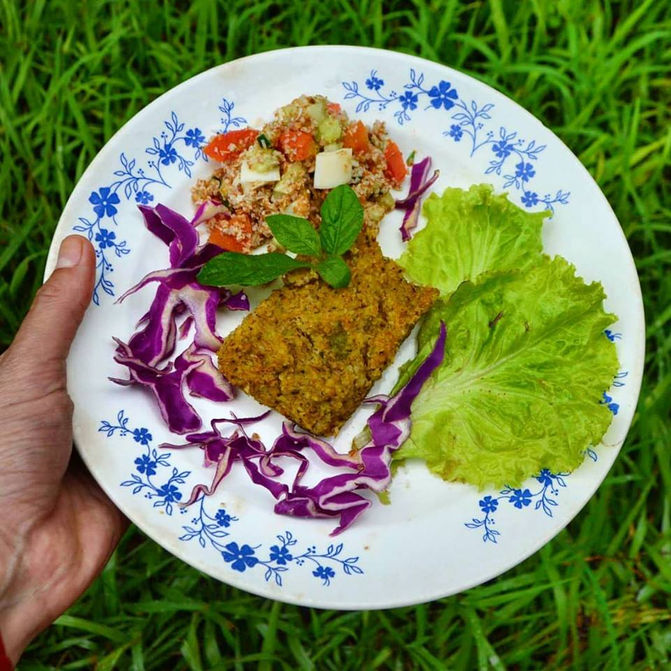 Quibe de abóbora Veganoides 🍊🍽🌿