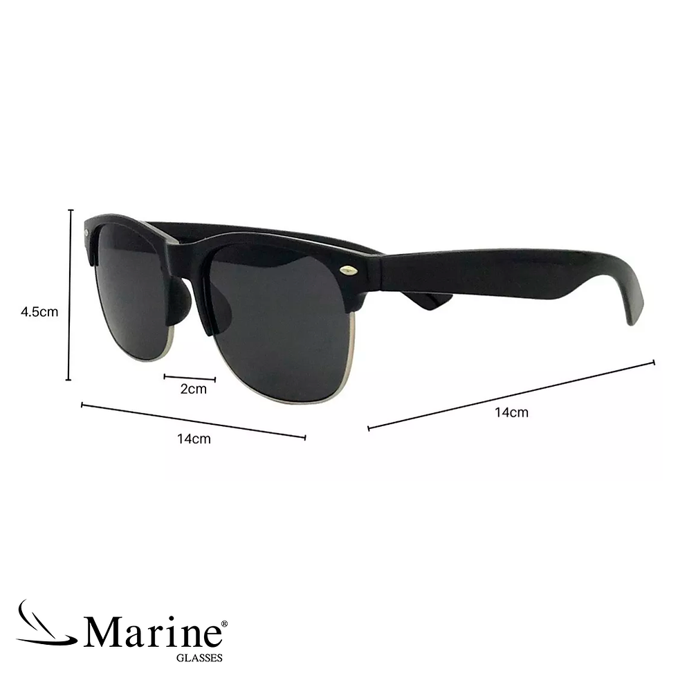 Miniatura: Lentes de sol clásicos polarizados unisex