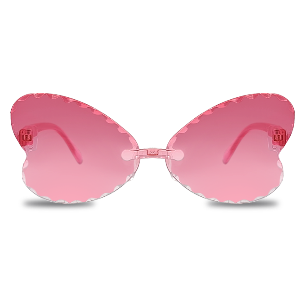 Lentes de mariposa rosas
