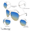 Miniatura: Lentes de sol tipo piloto degradado azul con amarillo