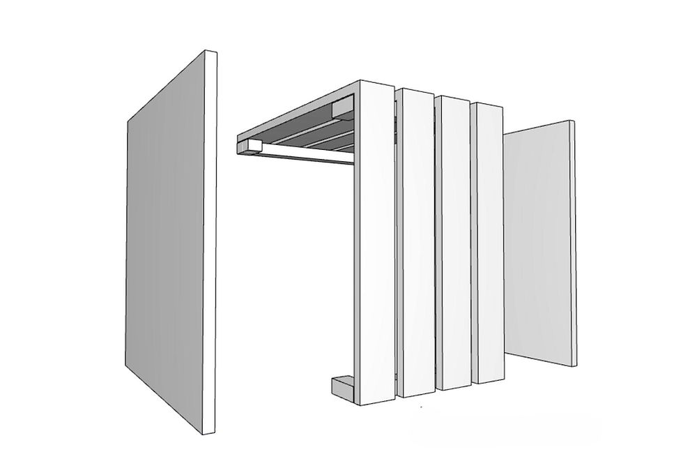 Thumbnail: Solid Wood Radiator Cover Shelf & Seat: Luxury Cat Sleeping Area