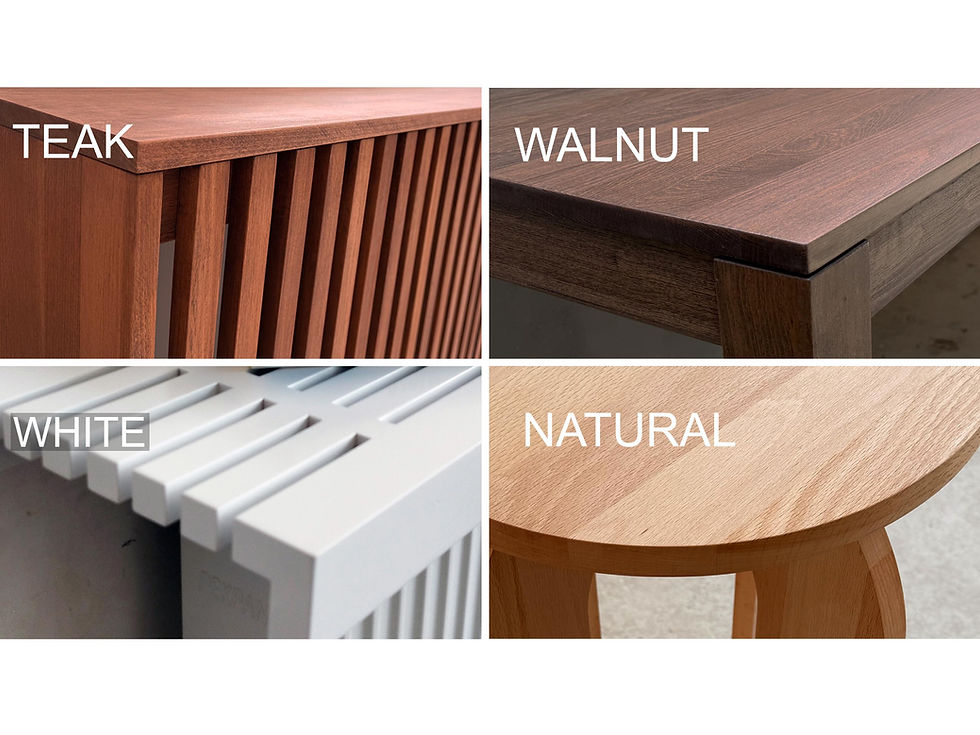 Thumbnail: Custom Slat Sliding Door: Made of Solid Beech Wood