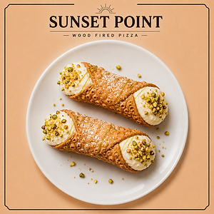 Italian Sicilian Cannoli (2 pcs)