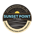 Sunset Point logo pizzeria PNG