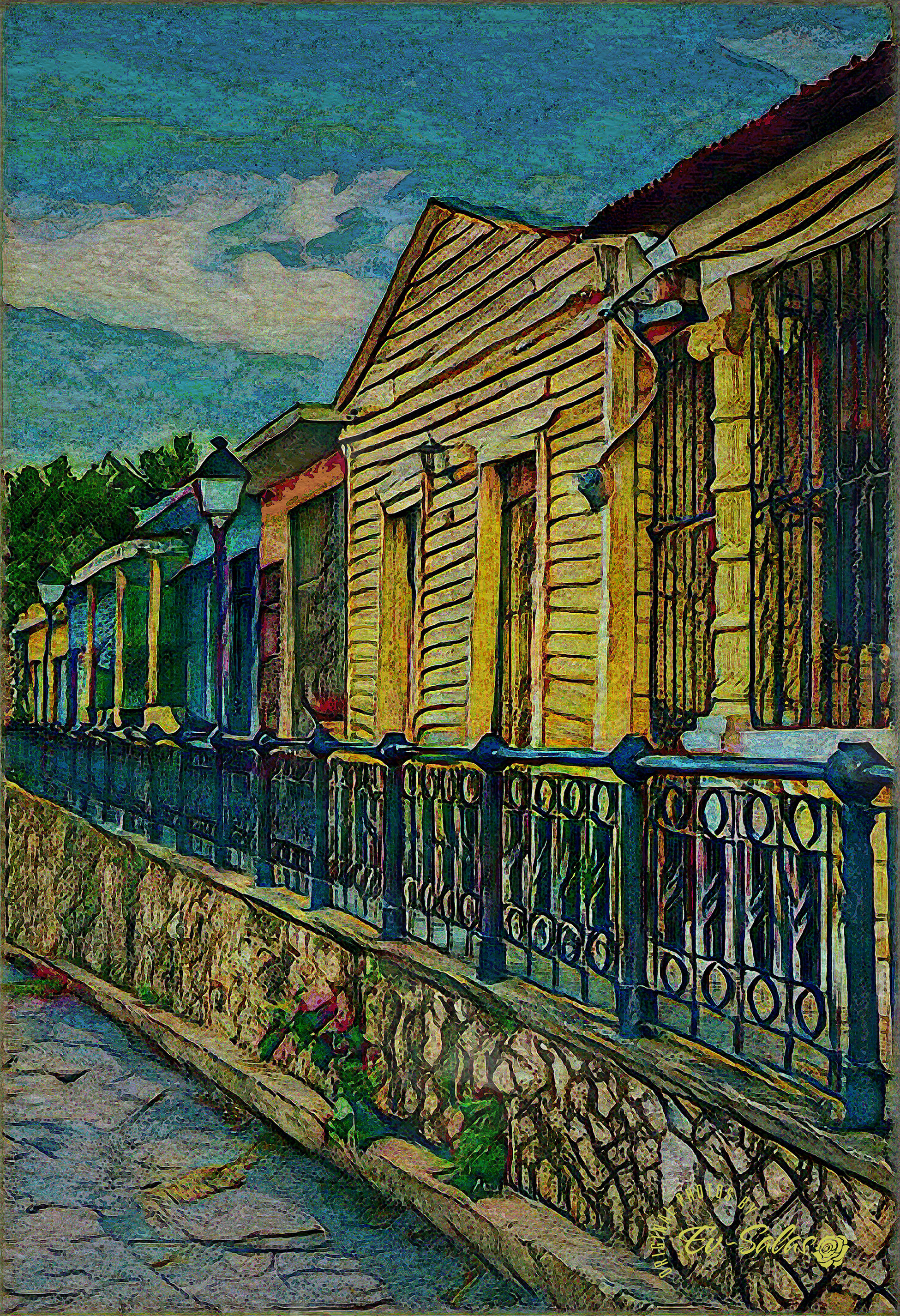 The Yellow House