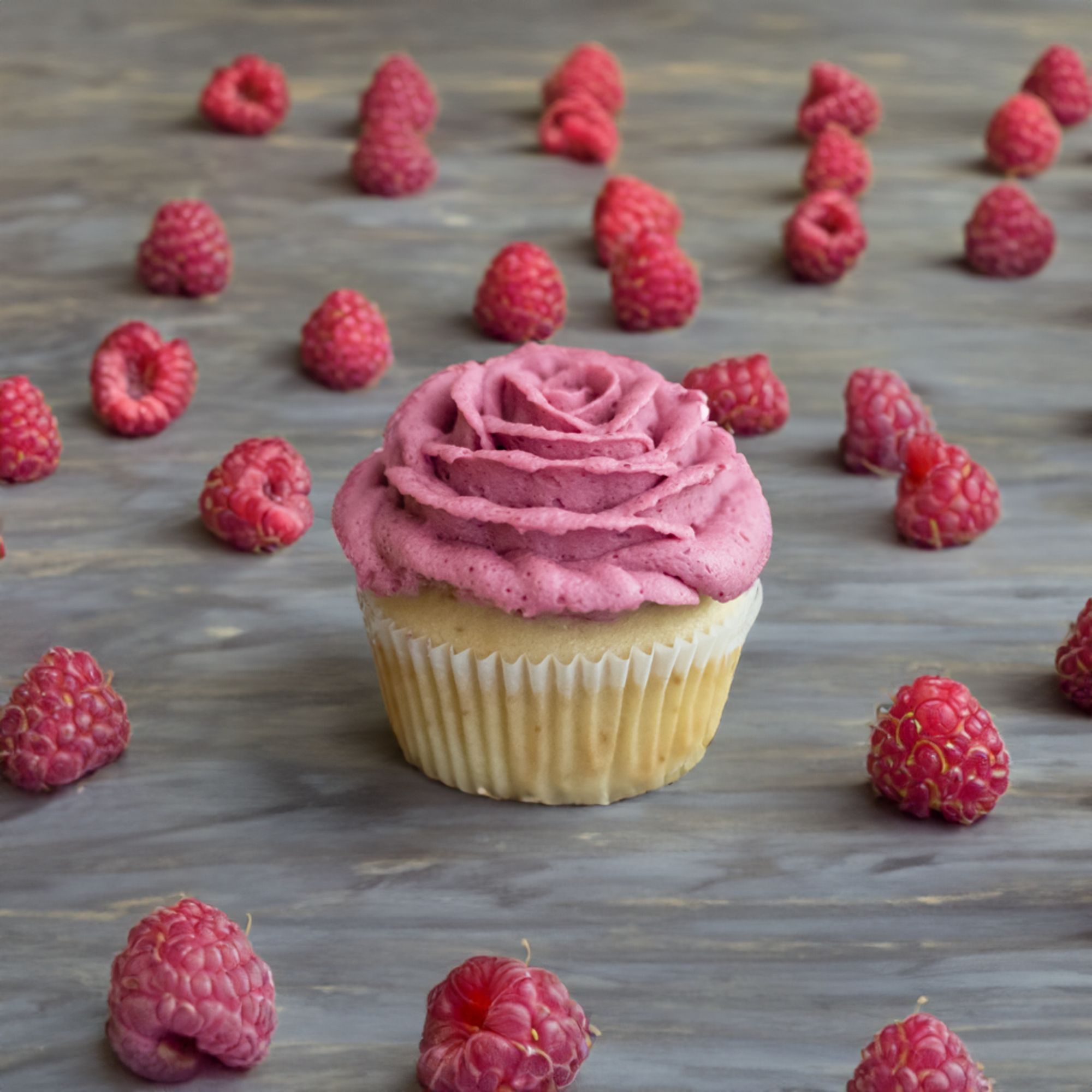 Arranged Food and Objects
