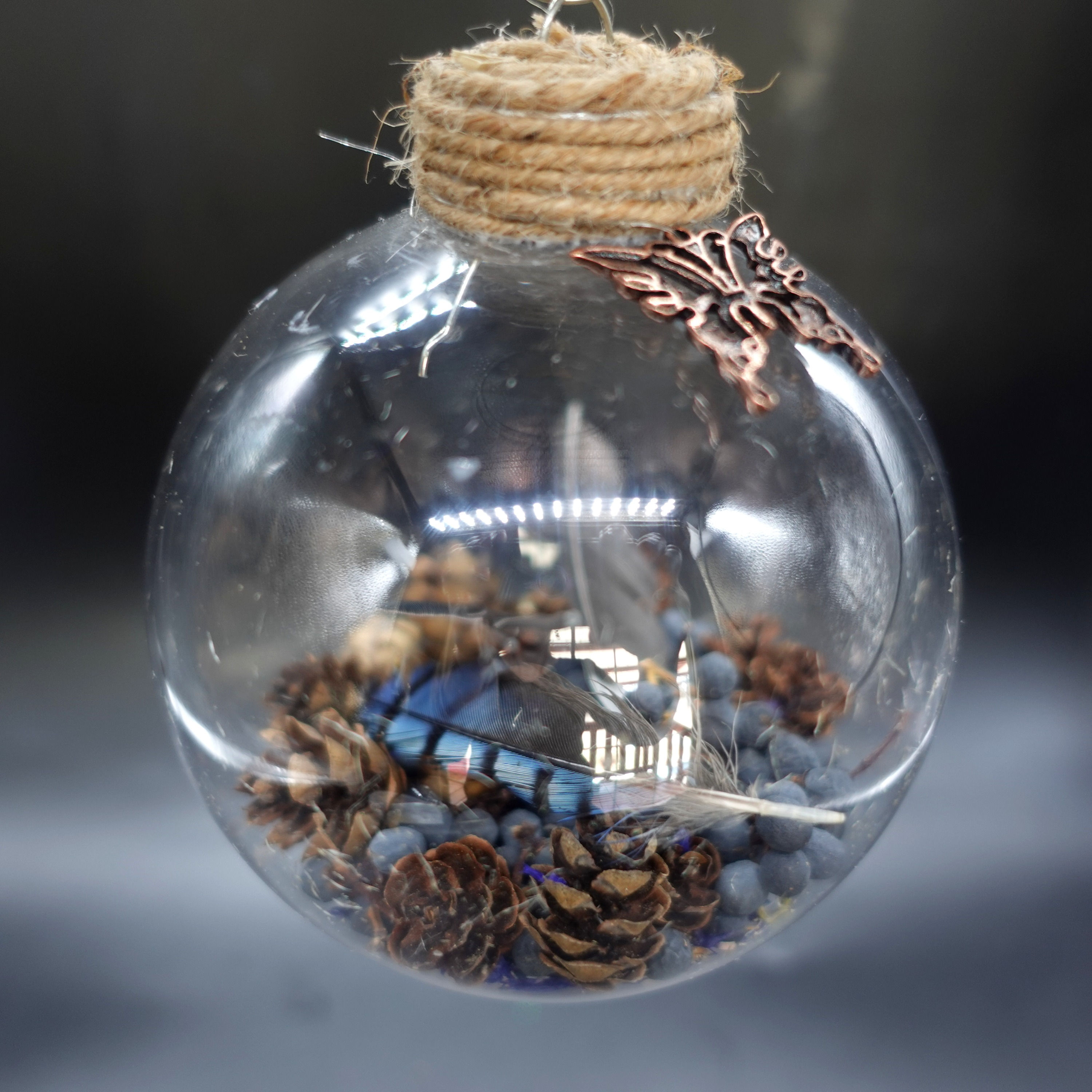 Witch ball, spell jar, container spell
