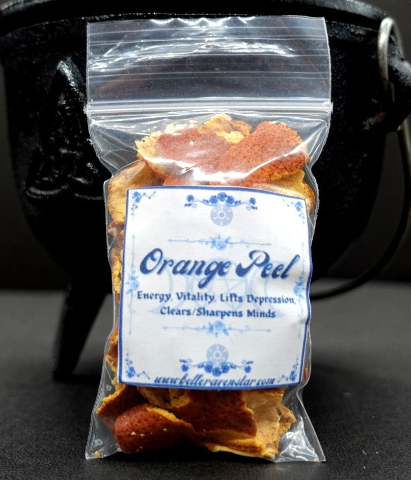 witchcraft herb orange peel