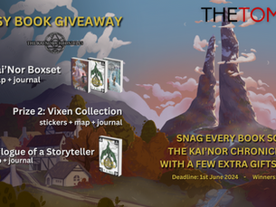Have A Shot On Me - (Huge Fantasy Book Giveaway)